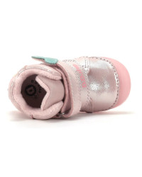 Różowe Buty Dla Dziewczynki na Jesień Świecące w Ciemności Ocieplane DD STEP A082-62750AM Rose Gold
