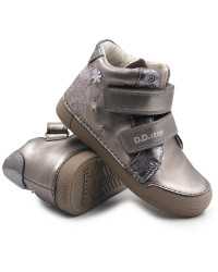 Buty Dziewczęce na Jesień Świecące LED DD STEP A068-62147AM Copper