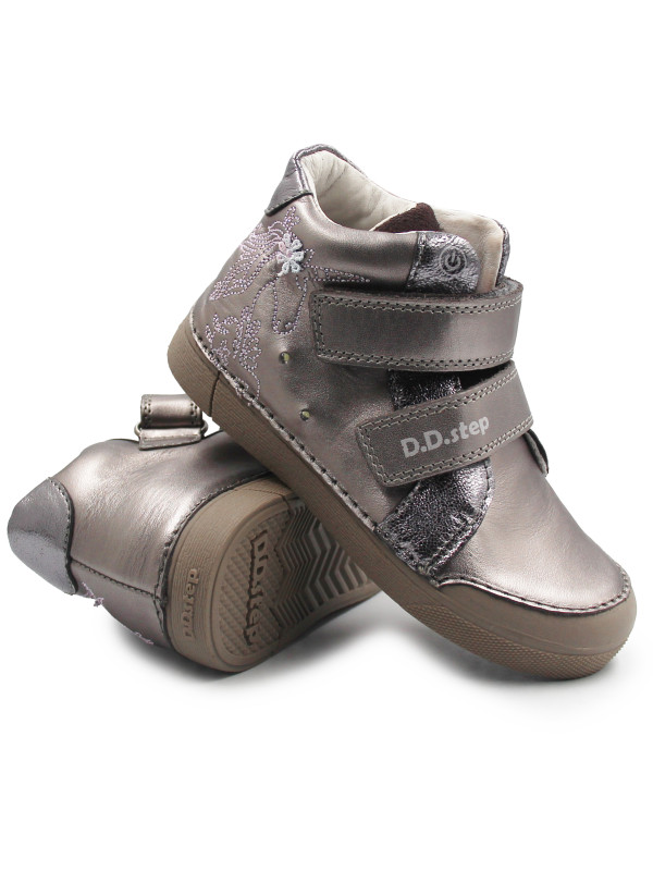 Buty Dziewczęce na Jesień Świecące LED DD STEP A068-62147AM Copper