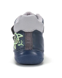 Ocieplane Buty Dla Chłopców Świecące w Ciemności DD STEP A082-62203M Royal Blue