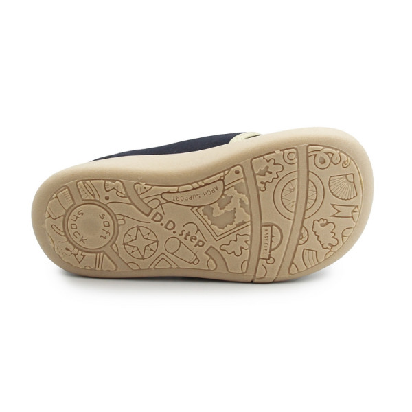 Kapcie Dla Dziecka do Przedszkola DD STEP C100-61963A Royal Blue