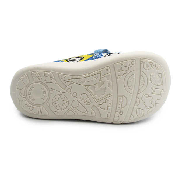 Buty Do Szkoły i Przedszkola Piłka Nożna DD STEP C100-61415AR Marine