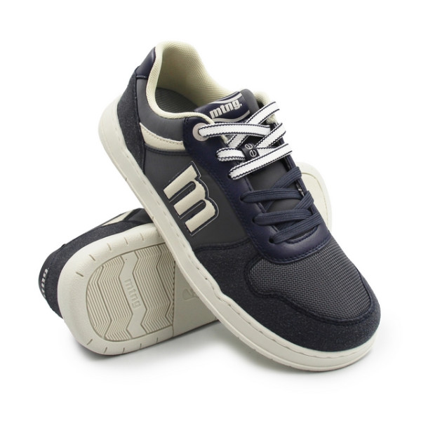 Półbuty sportowe męskie barefoot granat MTNG 84766-C59408 plity marino/nole gris oscuro