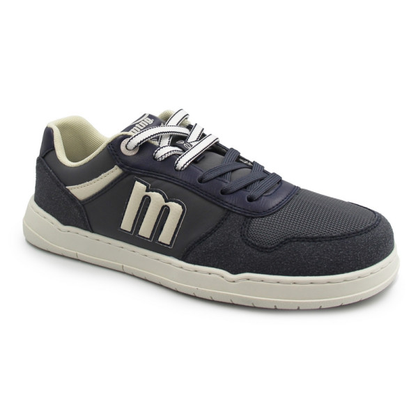 Półbuty sportowe męskie barefoot granat MTNG 84766-C59408 plity marino/nole gris oscuro