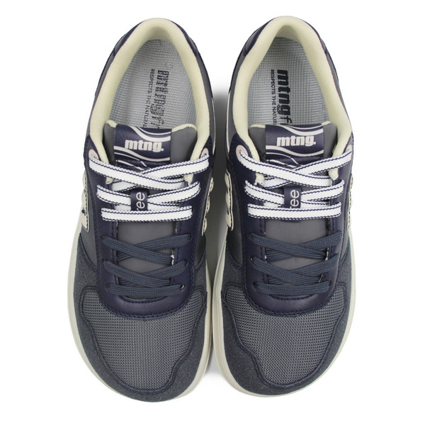 Półbuty sportowe męskie barefoot granat MTNG 84766-C59408 plity marino/nole gris oscuro