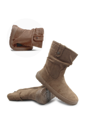 Botki barefoot damskie MTNG Free Alask 85504-C60916 Taupe