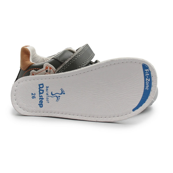 Buty Dla Dziecka Na Wiosnę Barefoot Chłopięce DD STEP S063-61460M Moss Green