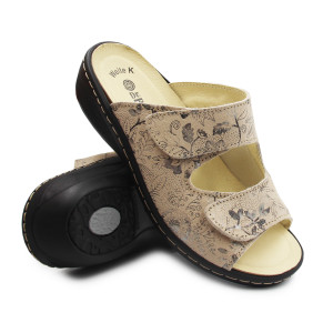 Damskie Klapki Dla Seniorki...