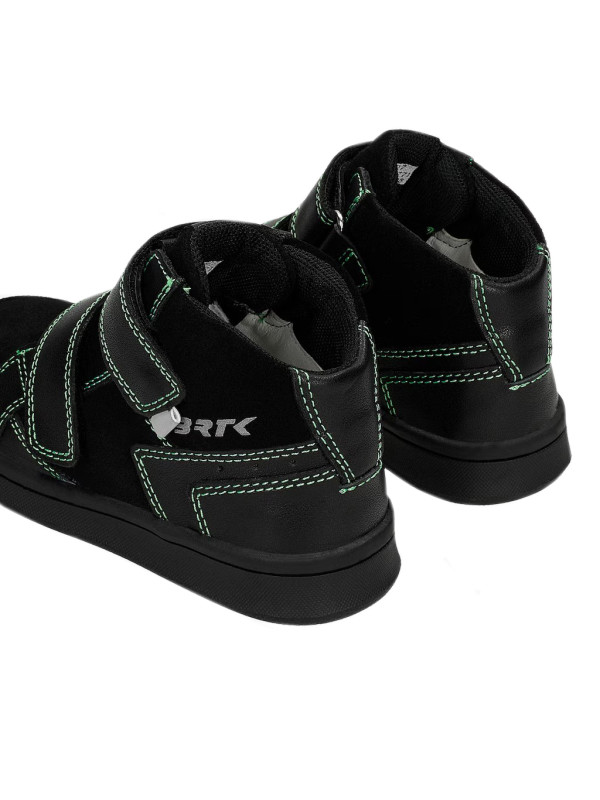 Czarne Buty Chłopięce na Jesień Sportowe Bartek 86317​-71