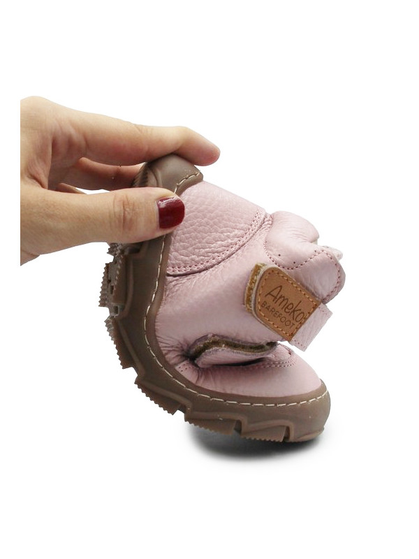 Buty Barefoot dla Dziewczynki na Jesień Ameko Denver Rose