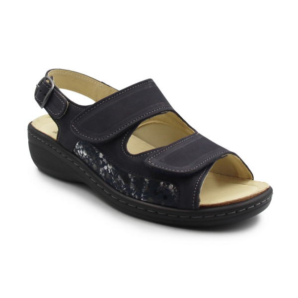 Damskie Sandały Na Szeroką Stopę Dr Brinkmann 710135-05