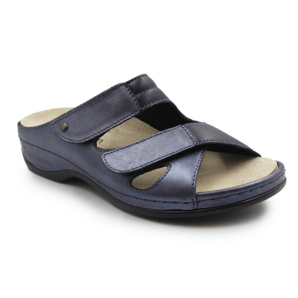 Klapki dla seniorek ze skóry naturalnej Berkemann janna 01027-371