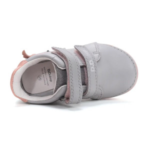 Buty Dla Dziewczynki Wiosenne Świecące LED z Jednorożcem DD STEP S050-61970 Dove Grey