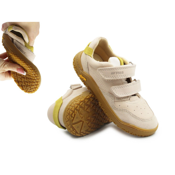 Półbuty Wiosenne Beżowe Barefoot Primigi 1421111