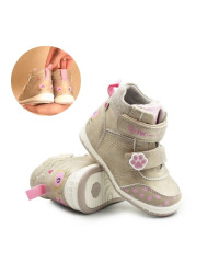 Buty Dla Dziewczynki na Jesień Kotek Wojtyłko 1T27067 Złoty