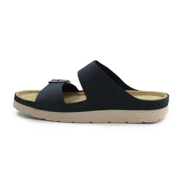 Klapki dasmkie ze skóry naturalnej do pracy Berkemann Verica 01914-320