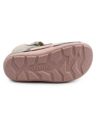 Buty Dla Dziewczynek na Jesień Barfeoot DD STEP A116-62911DLN Champagne