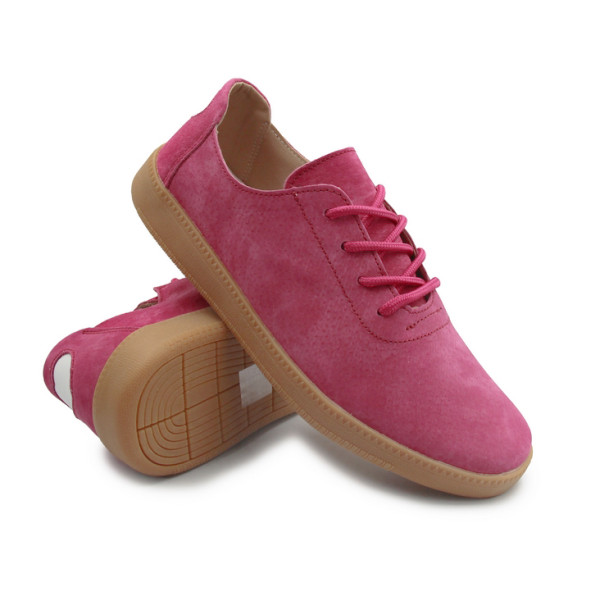 Buty damskie na wiosnę ze skóry naturalnej T. Sokolski W26-611 FUXIA