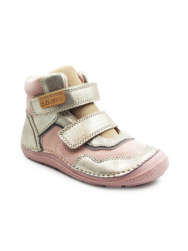 Buty Dla Dziewczynek na Jesień Barfeoot DD STEP A116-62911DLN Champagne