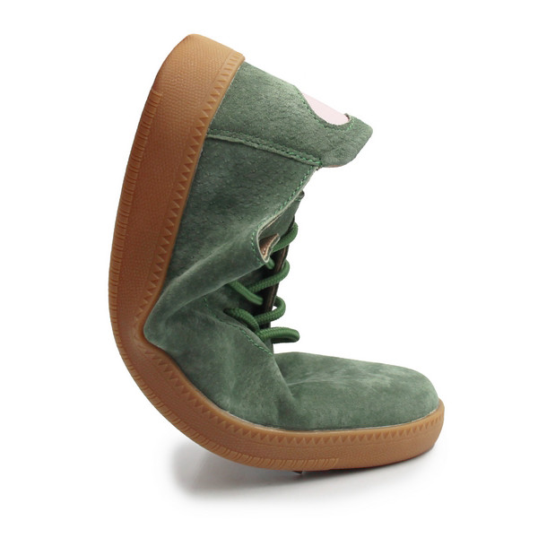 Skórzane półbuty na wiosnę dla kobiet T. Sokolski W26-611 GREEN
