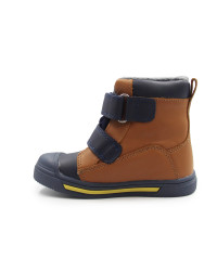 Buty Zimowe Dla Chłopczyka Ocieplane na Rzep Miś Ponte DA06-6-2143AV Chocolate