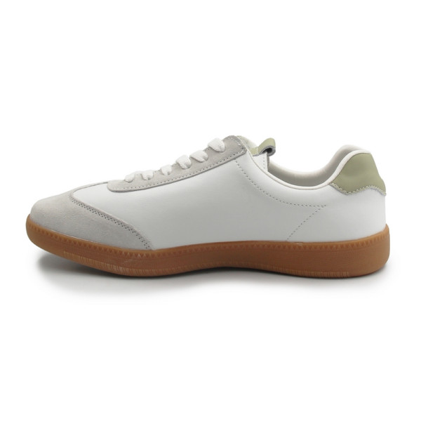 Sneakersy damskie na wiosnę ze skóry naturalnej T. Sokolski W26-652 WHITE GREEN