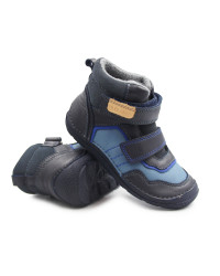 Buty Dla Chłopców na Jesień Ocieplane Barefoot Trzewiki DD STEP A116-62911BLZ Royal Blue