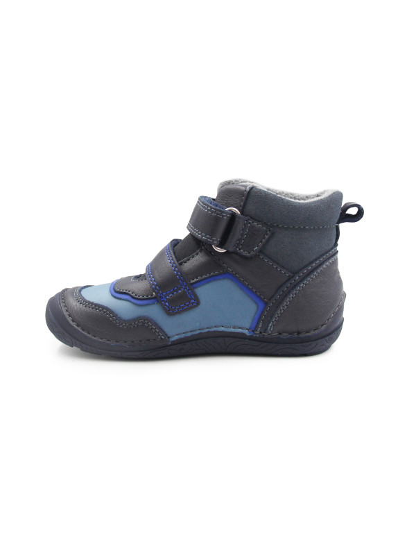 Buty Dla Chłopców na Jesień Ocieplane Barefoot Trzewiki DD STEP A116-62911BLZ Royal Blue