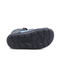Buty Dla Chłopców na Jesień Ocieplane Barefoot Trzewiki DD STEP A116-62911BLZ Royal Blue