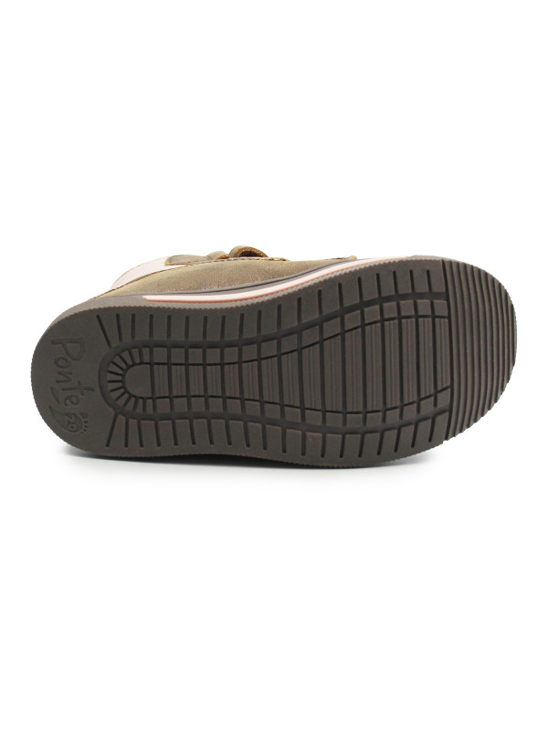 Zimowe Buty Ocieplane Dla Dziewczynek Pingwinek PONTE DA06-6-2761AZ Copper