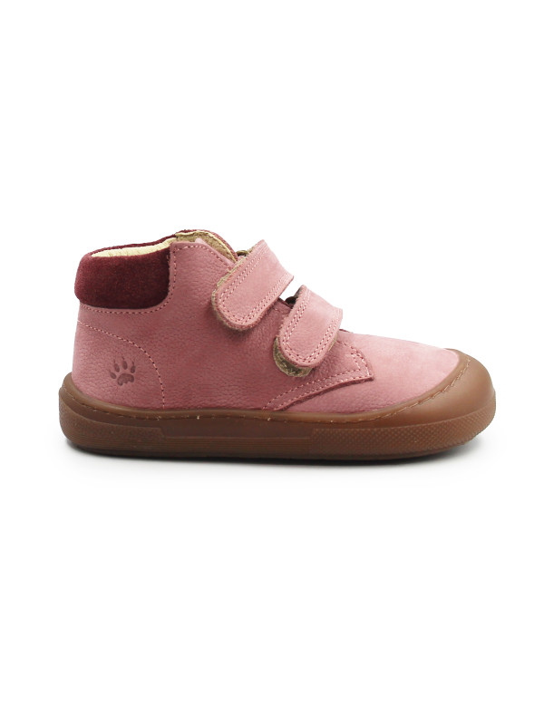Skórzane Buty Dla Dziewczynki Na Jesień Różowe Barefoot Primigi 2411000
