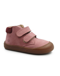 Skórzane Buty Dla Dziewczynki Na Jesień Różowe Barefoot Primigi 2411000