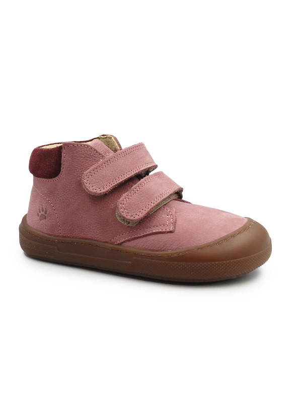 Skórzane Buty Dla Dziewczynki Na Jesień Różowe Barefoot Primigi 2411000