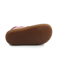 Skórzane Buty Dla Dziewczynki Na Jesień Różowe Barefoot Primigi 2411000