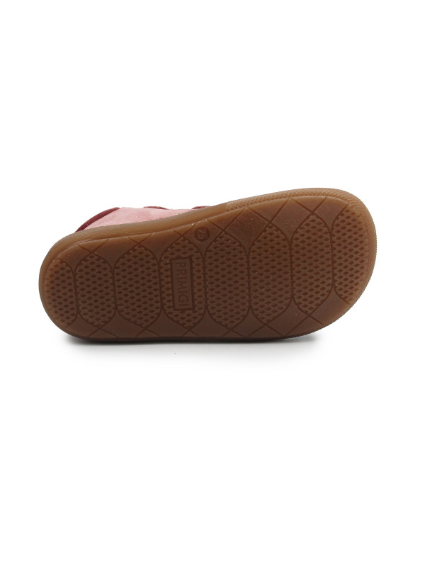 Skórzane Buty Dla Dziewczynki Na Jesień Różowe Barefoot Primigi 2411000