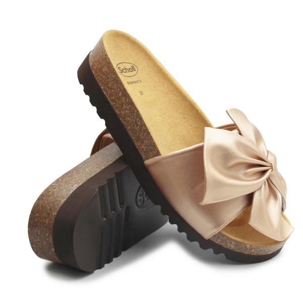 Klapki Damskie z Kokardą Scholl Bowy 2.0 med mf319921853