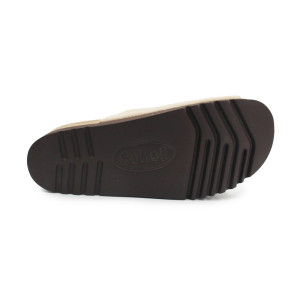 Beżowe Klapki Damskie Eleganckie Na Lato Monterey 2 Straps med MF324042361