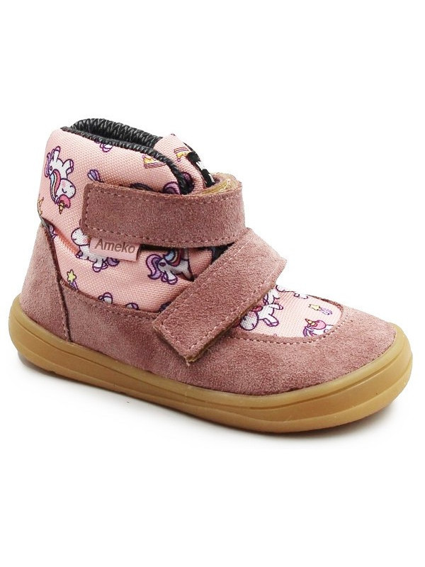 Buty Dla Dziewczynek na Jesień z Membraną w Jednorożce Ameko Nolan Unicorn