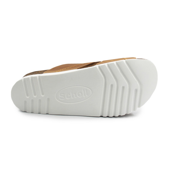 Klapki Na Lato Damskie Brąz Scholl Moldava Wedge ad Med MF230081175