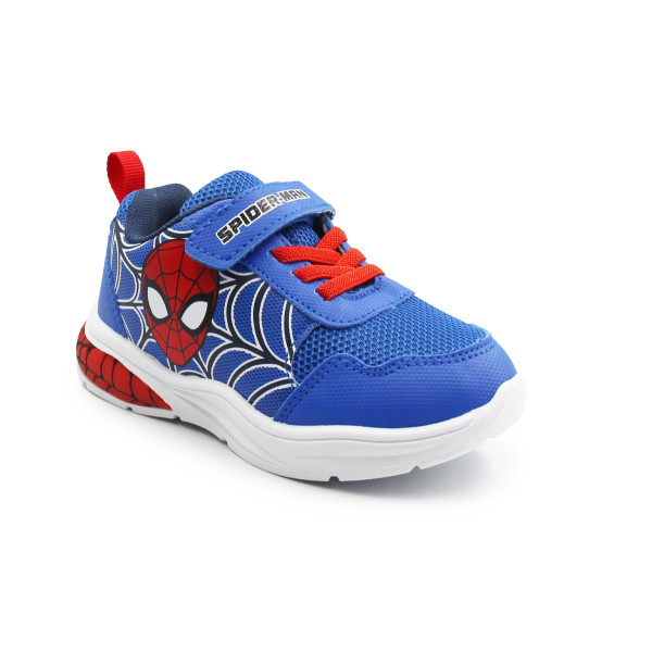 Buty Dla Chłopca Na Wiosnę Spider Man LED Bartek 87032-16