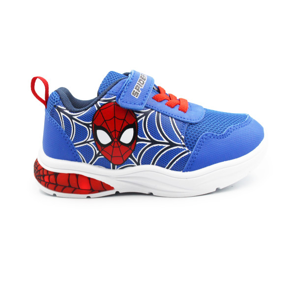 Buty Dla Chłopca Na Wiosnę Spider Man LED Bartek 87032-16