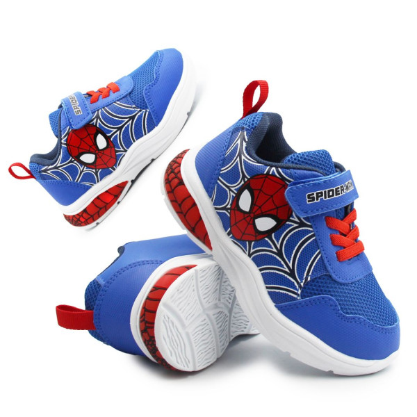 Buty Dla Chłopca Na Wiosnę Spider Man LED Bartek 87032-16