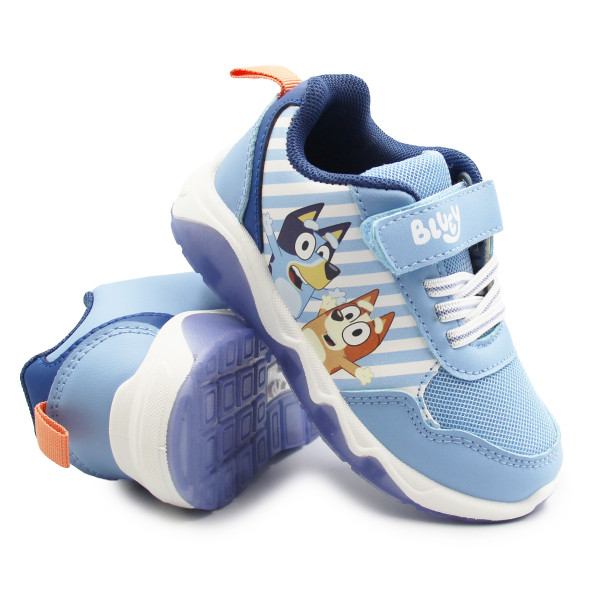 Buty Dziecięce na Wiosnę ze Świecącą Podeszwą Bluey Bartek 87037-16