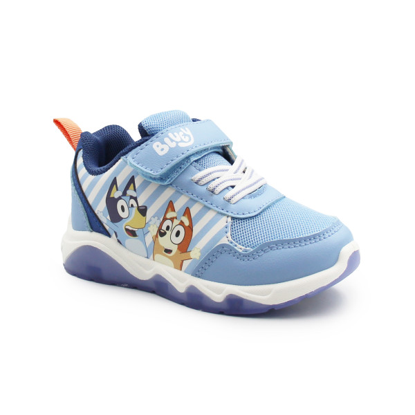 Buty Dziecięce na Wiosnę ze Świecącą Podeszwą Bluey Bartek 87037-16