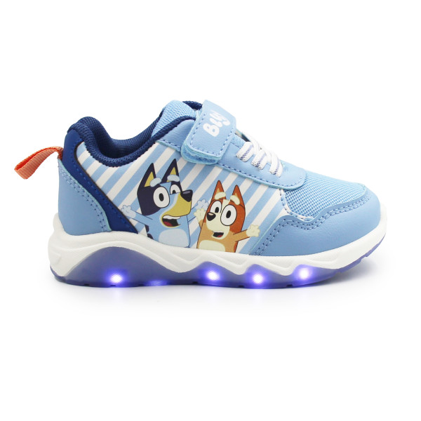 Buty Dziecięce na Wiosnę ze Świecącą Podeszwą Bluey Bartek 87037-16