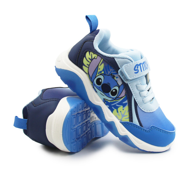 Buty Na Wiosnę Dla Chłopca Świecąca Podeszwa Stitch Bartek 87040-46