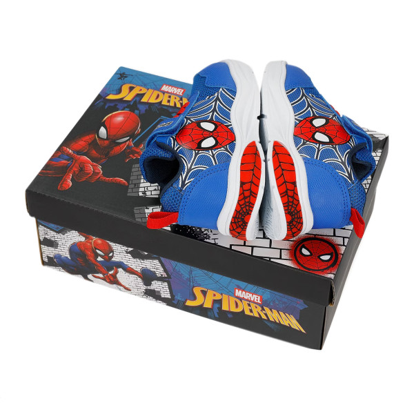 Buty Dla Chłopca Na Wiosnę Spider Man LED Bartek 87032-16