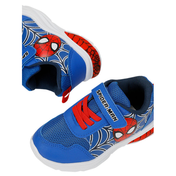 Buty Dla Chłopca Na Wiosnę Spider Man LED Bartek 87032-16