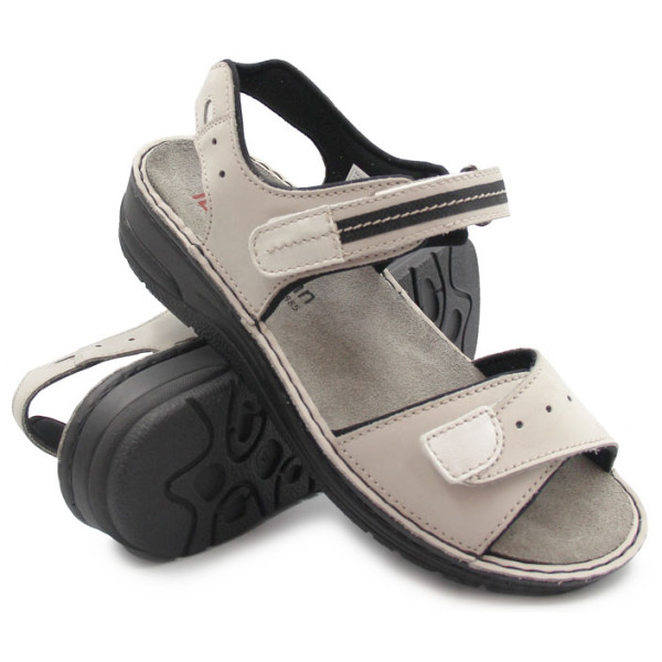 Sandały damskie buty na szerokie stopy na lato Berkemann Leni 03102-980