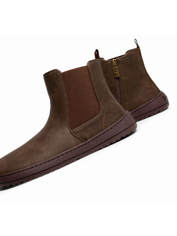 Botki barefoot damskie MTNG 85511 Sorbo Mocha brązowe